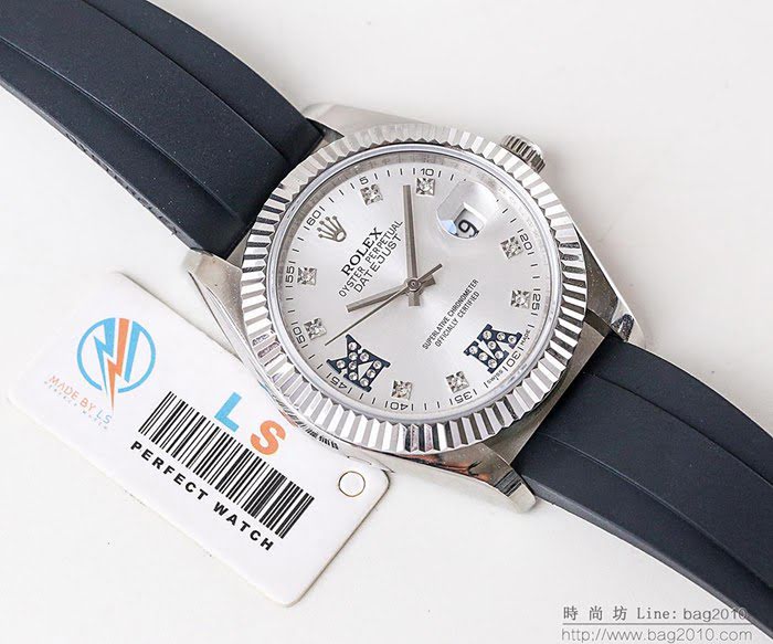 ROLEX勞力士 日誌月相型 904蠔式鋼 18k微納米電鍍金 五珠帶 三度防水性能 全自動進口機械男表  wssb5066